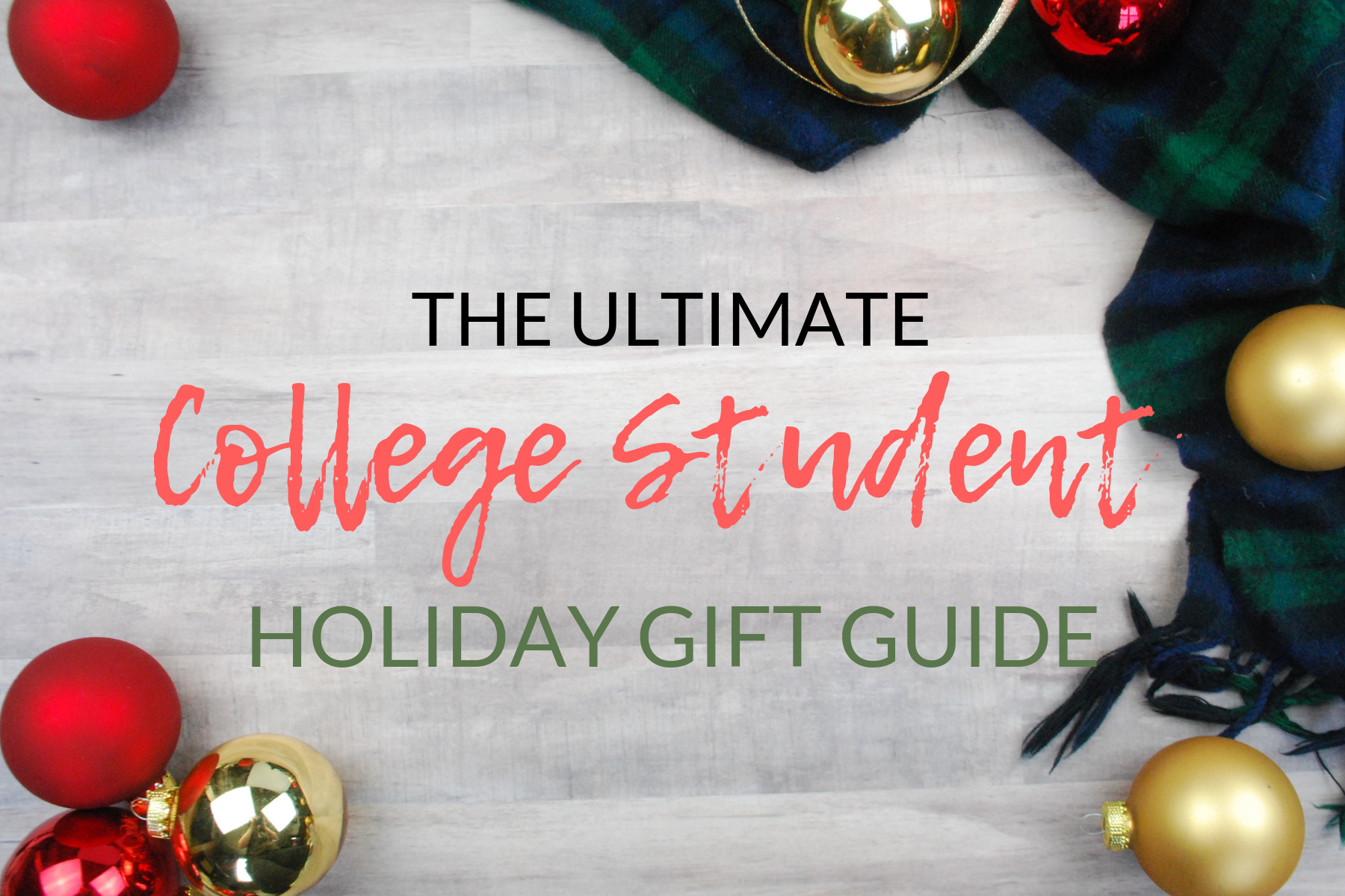 christmas present ideas for college students