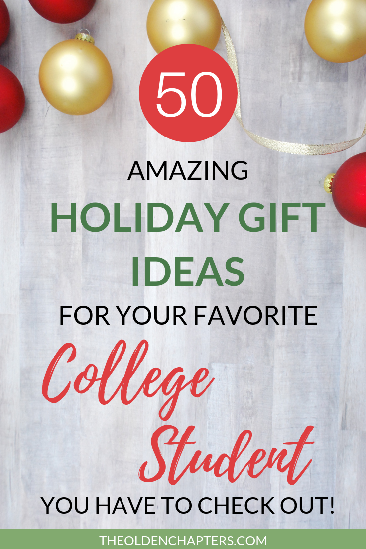 christmas gift ideas for a college student
