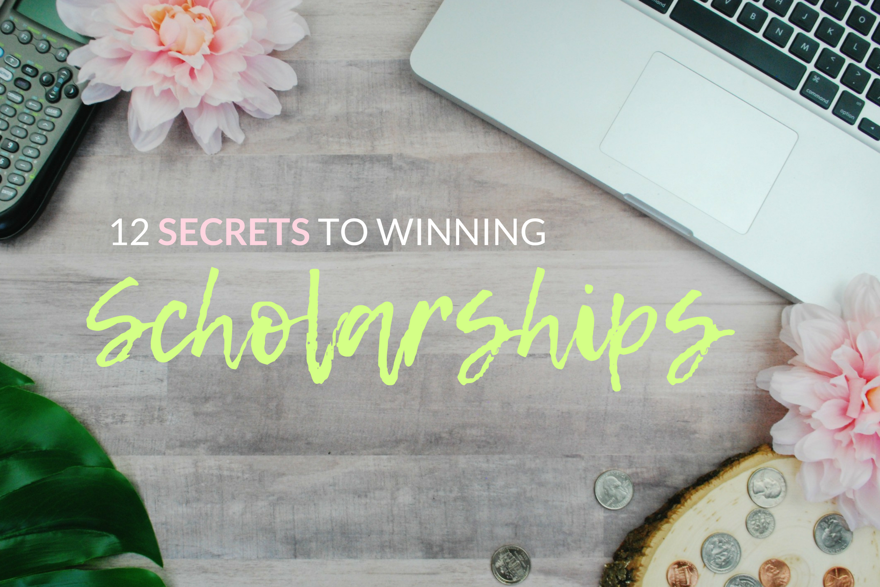 12 Secrets To Winning Scholarships - The Olden Chapters