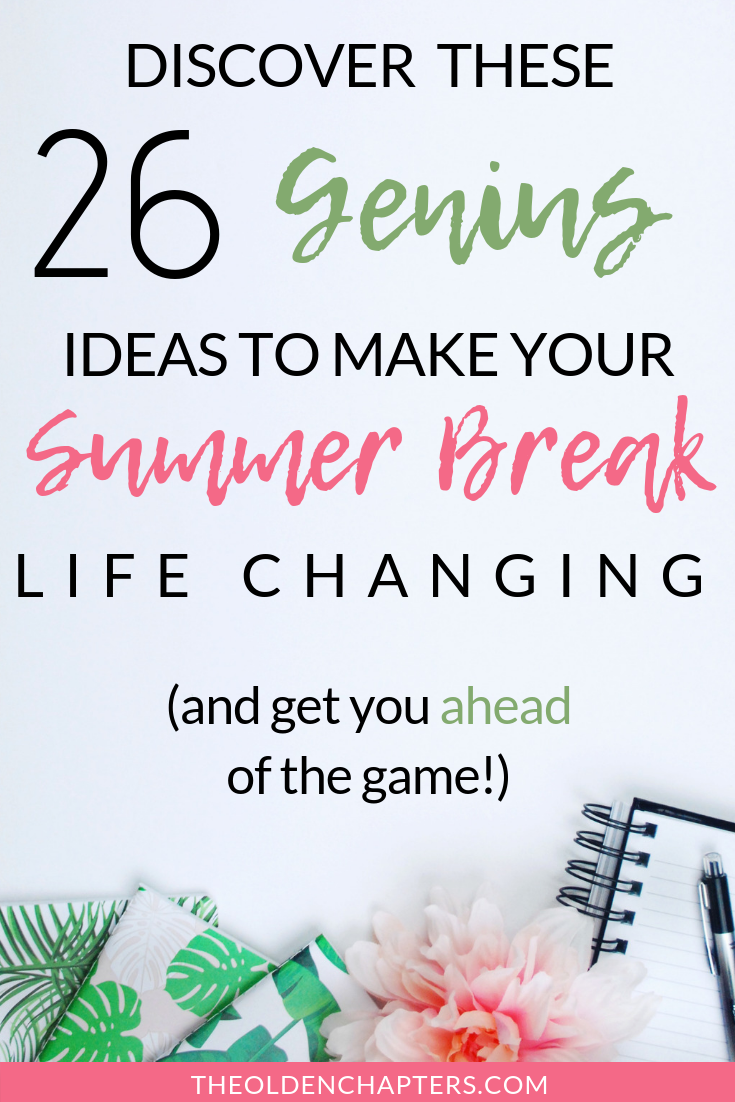 26 Smarter Ways To Make Your College Summer Break More Productive - The ...